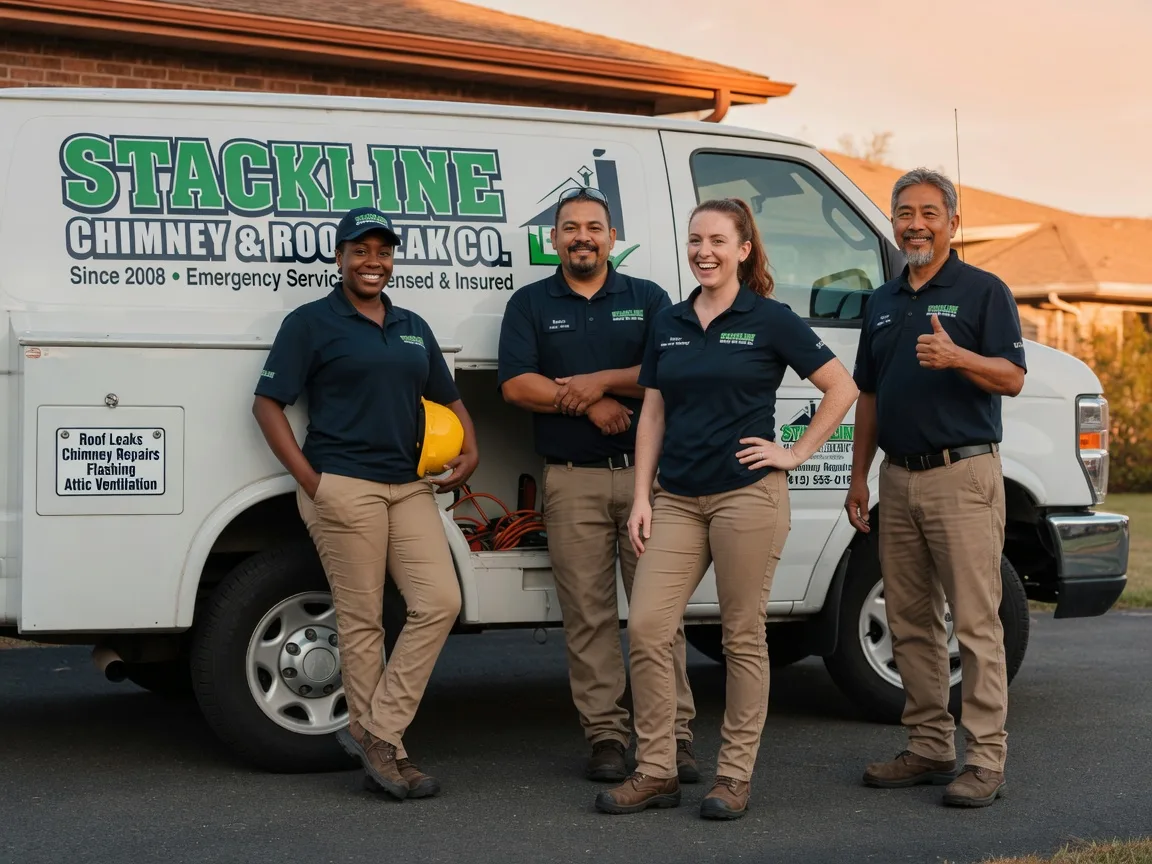 Chimney flashing repair company in Leighton, IA